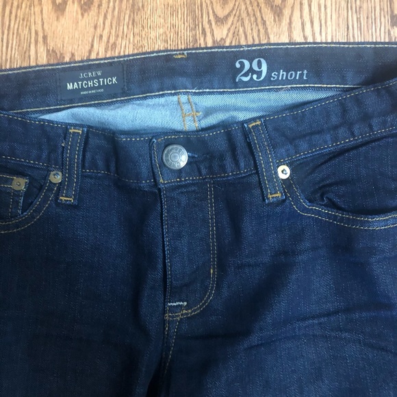 J Crew matchstick jeans size 29S - Picture 3 of 4